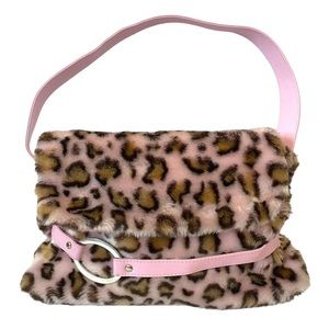 Pink Cheetah Girl Purse